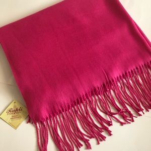 NWT SALE ❤️Cashmere fuchsia scarf/wrap